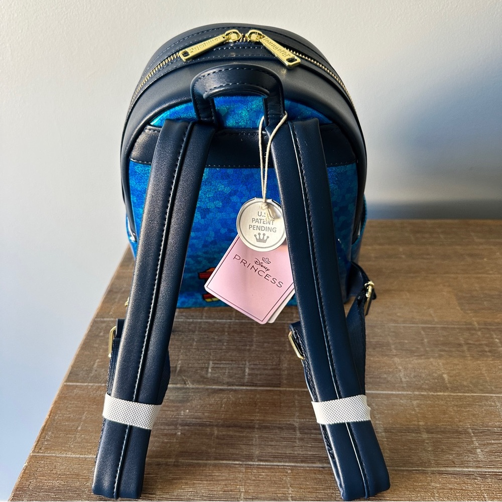 Loungefly Disney Princess Stained Glass Snow White Mini-Backpack  NWT - Picture 5 of 7